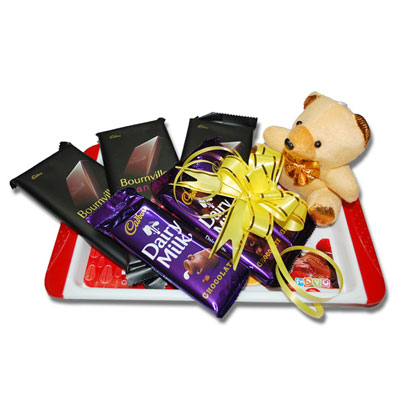 "Chocolate Thali - PCT702 - Click here to View more details about this Product
