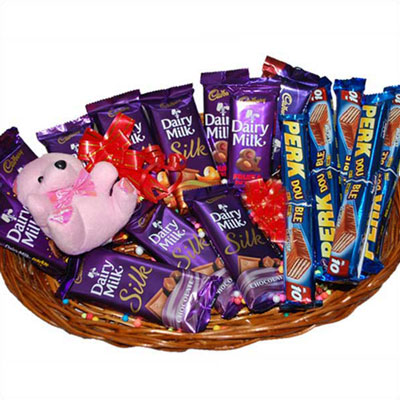 "Chocolate Thali - Code CB909 - Click here to View more details about this Product