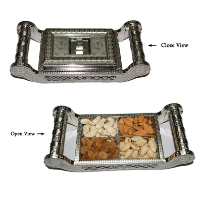 "Manali Dry Fruit Box -Code DFB8000-010 - Click here to View more details about this Product