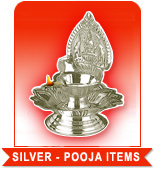SILVER - POOJA ITEMS to India 